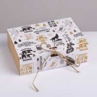 Коробка подарочная "Мужская"16.5 × 12.5 × 5 см